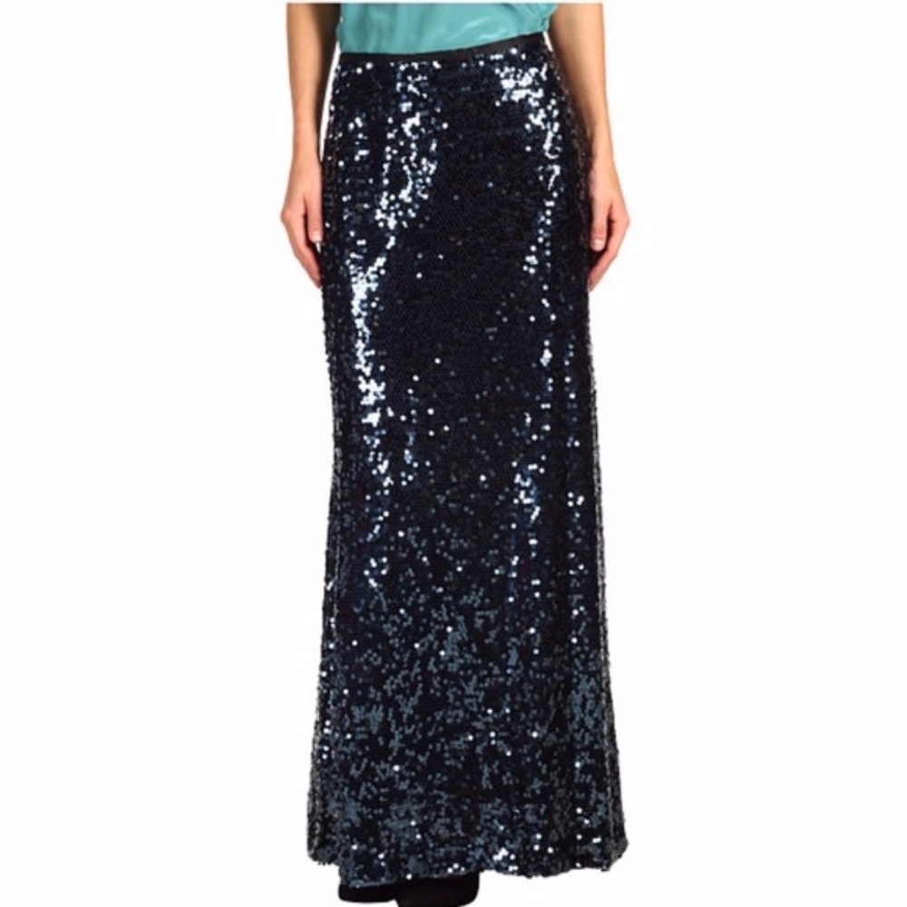 NWOT Calvin Klein Sequin Full-Length Skirt